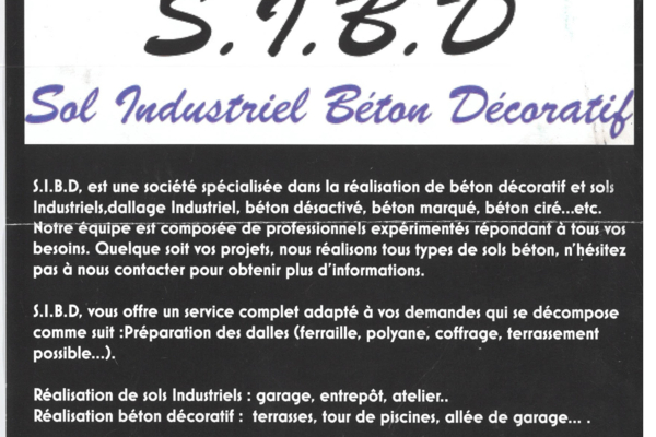 Sol Industriel Béton Décoratif