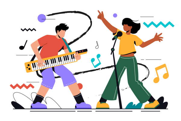 Fête de la musique aux Tourrettes - casting