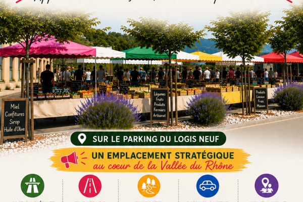 APPEL AUX COMMERCANTS POUR  PROJET DE MARCHE AUX TOURRETTES